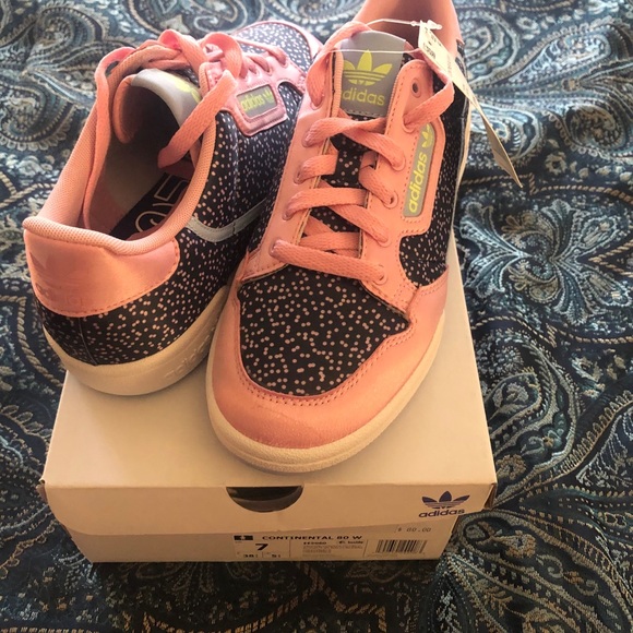 New Adidas pink continental 80. Sz 7 - Picture 6 of 6